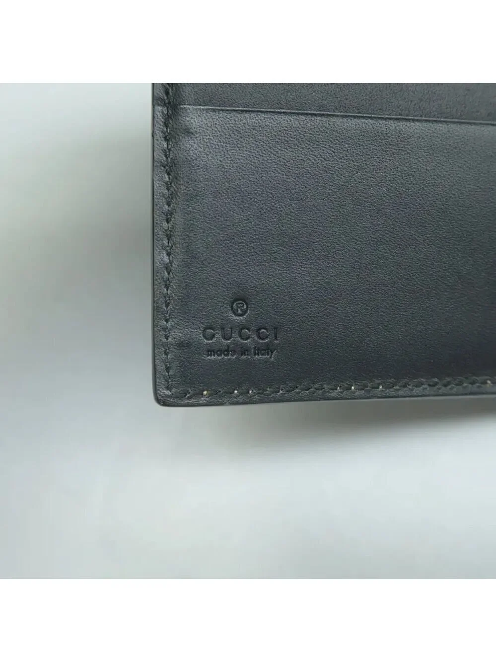100% Authentic GUCCI Brown Canvas Wallet 120-062324